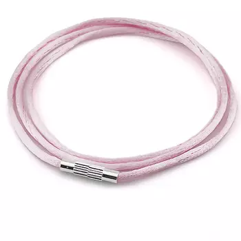 ROK HAIR Шнурок для крестика и бижутерии со стальным замком