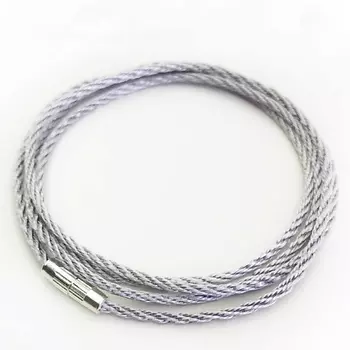ROK HAIR Шнурок для крестика и бижутерии с никелевым замком