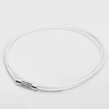 ROK HAIR Шнурок для крестика и бижутерии со стальным замком