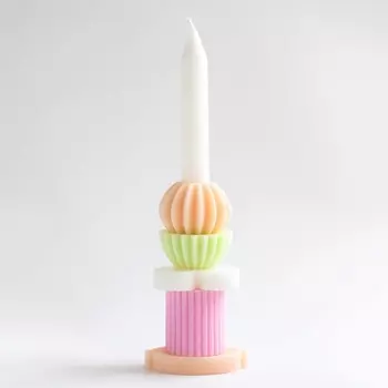 ROKKYHOME Декоративная свеча "Конструктор" 1.0