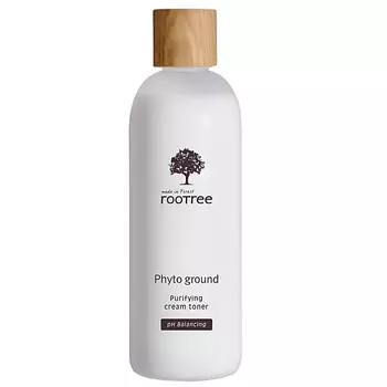 ROOTREE Тонер для лица очищающий Purifying Cream Toner