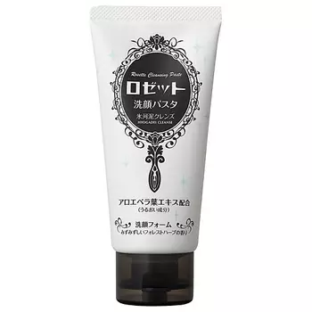 ROSETTE Увлажняющая и разглаживающая пенка для умывания с 2 видами глины и алое-вера 120.0