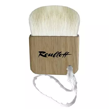 ROUBLOFF Кисть go50k "компакт" овальная из волоса козы для румян и хайлайтера