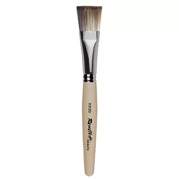 ROUBLOFF Кисть Ktf20 плоская из синтетики для масок