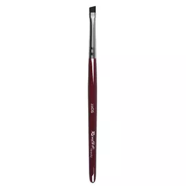 ROUBLOFF Кисть za06 наклонная из микса колонка и норки для бровей