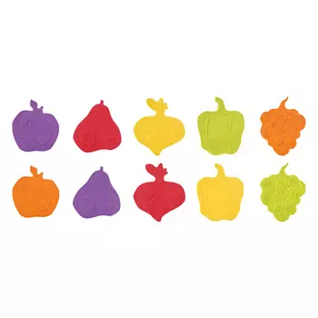 ROXY KIDS Антискользящие мини-коврики для ванны FRESH MIX