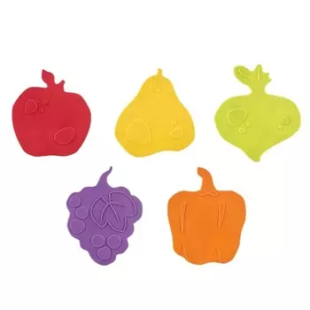 ROXY KIDS Антискользящие мини-коврики для ванны FRESH MIX