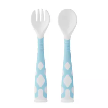 ROXY KIDS Набор гибких столовых приборов для малышей в пенале