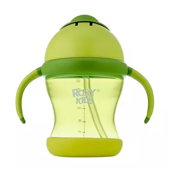 ROXY KIDS Поильник-непроливайка с трубочкой