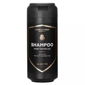ROYAL BARBER Шампунь "ТЕМНЫЙ МЕДОВЫЙ ЭЛЬ"