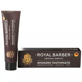 ROYAL BARBER Зубная паста АНТИТАБАК