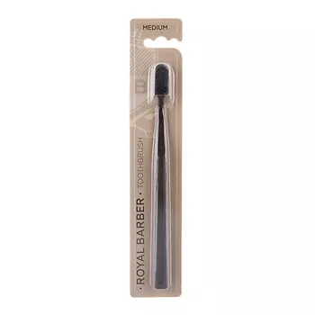 ROYAL BARBER Зубная щетка, средняя Medium Toothbrush