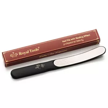 ROYAL TOOLS Пилочка с эффектом запаивания (чёрная)