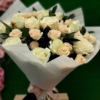 РОЗЫ УРАЛА Букет комплимент "Нежность"