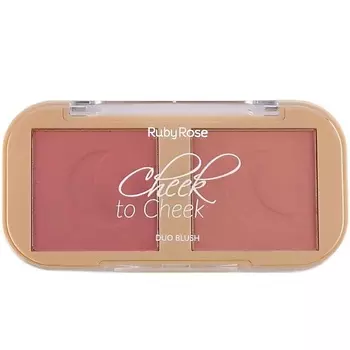 RUBY ROSE Двойные румяна Cheek to Cheek