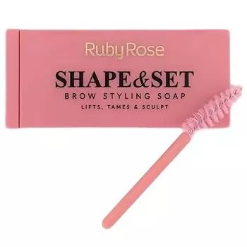 RUBY ROSE Гель-мыло для бровей Shape&Set