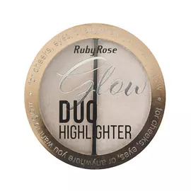 RUBY ROSE Хайлайтер двойной Duo Highlighter