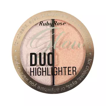 RUBY ROSE Хайлайтер двойной Duo Highlighter