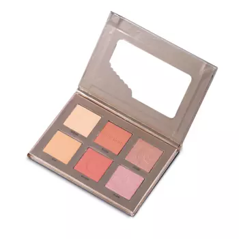 RUBY ROSE Палетка хайлайтер, контуринг, румяна True Match