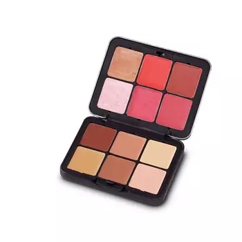 RUBY ROSE Палетка контуринг, жидкие румяна, хайлайтер Blush Sculpt