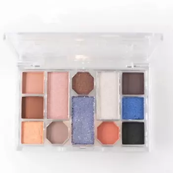 RUBY ROSE Палетка теней для век Crystal