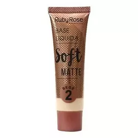 RUBY ROSE Тональный крем матирующая Soft Matte Nude