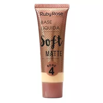 RUBY ROSE Тональная основа матирующая Soft Matte