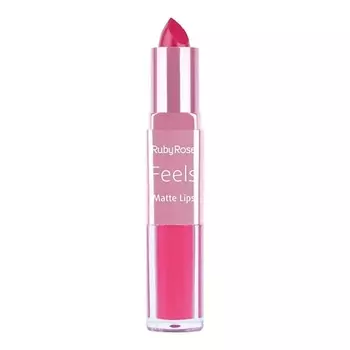RUBY ROSE Жидкая помада и матовая помада Feels