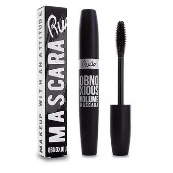RUDE Тушь для ресниц OBNOXIOUS VOLUME MASCARA