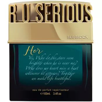 RUE BROCA R U Serious Her 100