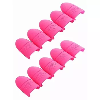 RUGES Набор колпачков для снятия гель-лака "Ноготки"