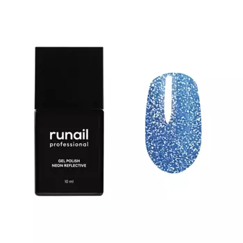 RUNAIL PROFESSIONAL Гель-лак для ногтей неоновый светоотражающий