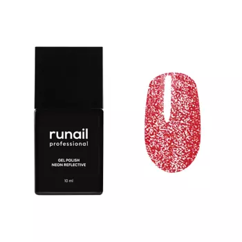 RUNAIL PROFESSIONAL Гель-лак для ногтей неоновый светоотражающий