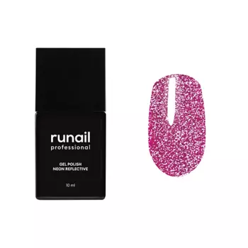 RUNAIL PROFESSIONAL Гель-лак для ногтей неоновый светоотражающий