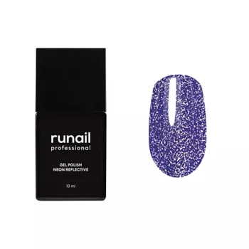 RUNAIL PROFESSIONAL Гель-лак для ногтей неоновый светоотражающий