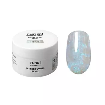 RUNAIL PROFESSIONAL Моделирующий УФ-гель c жемчужным эффектом BUILDER UV GEL PEARL