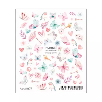 RUNAIL PROFESSIONAL Слайдер-дизайн для ногтей