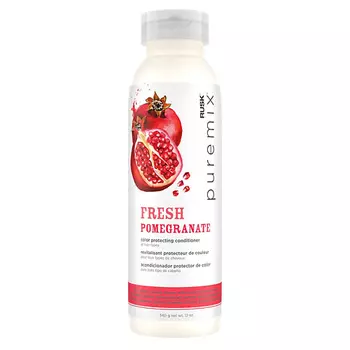 RUSK Кондиционер для волос для защиты цвета с гранатом Puremix Fresh Pomegranate Color Protecting Conditioner