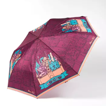 RUSSIAN LOOK Зонт полный автомат эпонж Москва