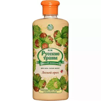 РУССКИЕ ТРАВЫ Шампунь для волос Лесной орех 350.0