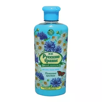 РУССКИЕ ТРАВЫ Шампунь для волос Полевые цветы 350.0