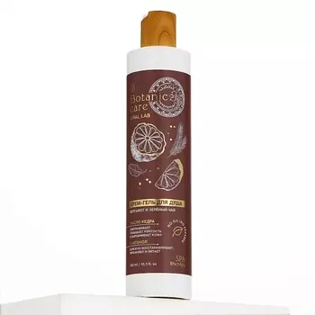 РЯБИНА Гель для душа, аромат бергамот и зеленый чай, BOTANIC CARE by URAL LAB 300.0
