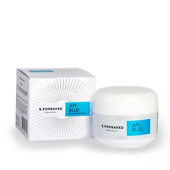 S.POPRAVKO Крем для кожи вокруг глаз с экстрактами цветов василька и анчана anti-age API-BLUE 50.0