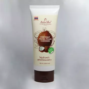 SABAI THAI AUTHENTIC THAI SPA Пенка для умывания с натуральным кокосовым маслом 100.0