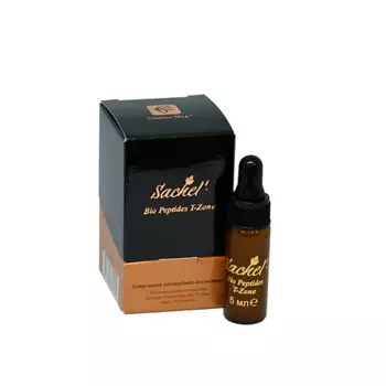 SACHEL' Пептидная бустер-сыворотка для Т-зоны, скул и V-области Bio Peptides T-Zone 5.0