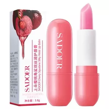 SADOER Бальзам для губ увлажняющий с вишней и муцином улитки 3.8