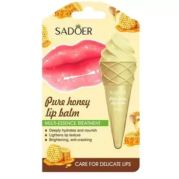 SADOER Бальзам для губ увлажняющий с медом 6.0