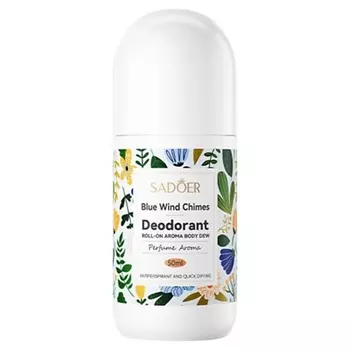 SADOER Дезодорант роликовый Blue wind chimes женский 50.0