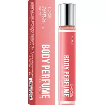 SADOER Дезодорант роликовый для тела с ароматом лепестков розы