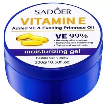 SADOER Гель для лица и тела увлажняющий с маслом примулы вечерней и витамином Е 300.0